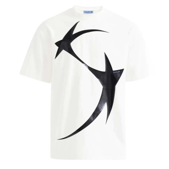 MUGLER × H&M ~Printed Logo Star
Motif Graphic Tee (NWT) - Picture 3 of 8